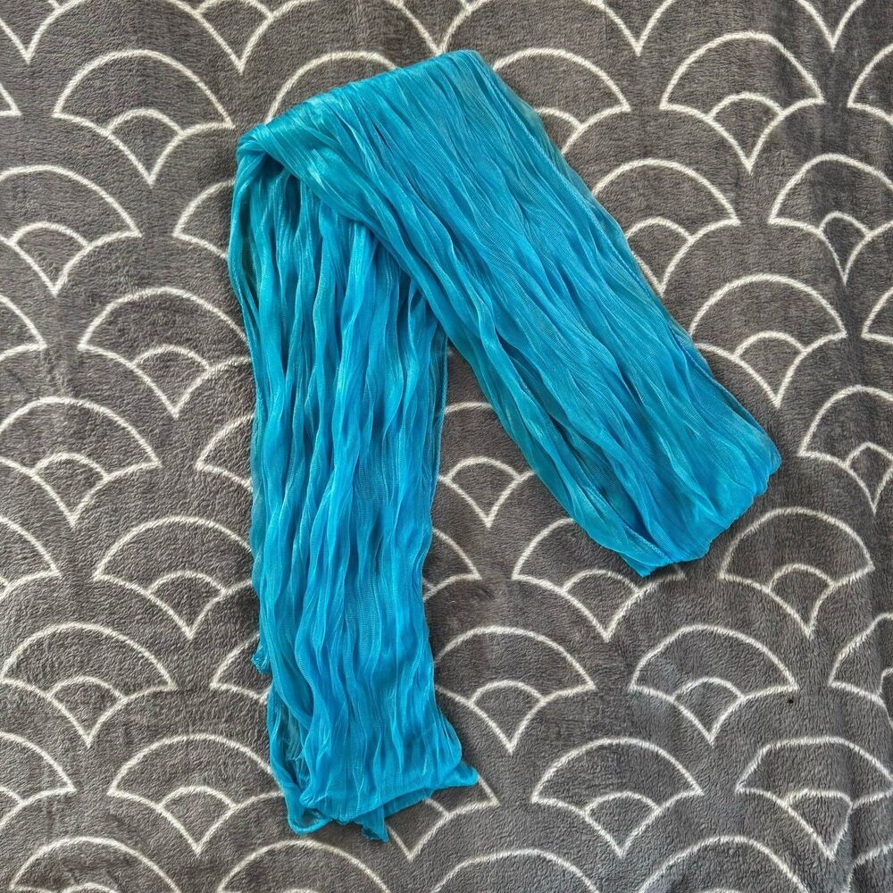 Blue Plain Bold Large Soft Shawl Wrap Women’s Scarf